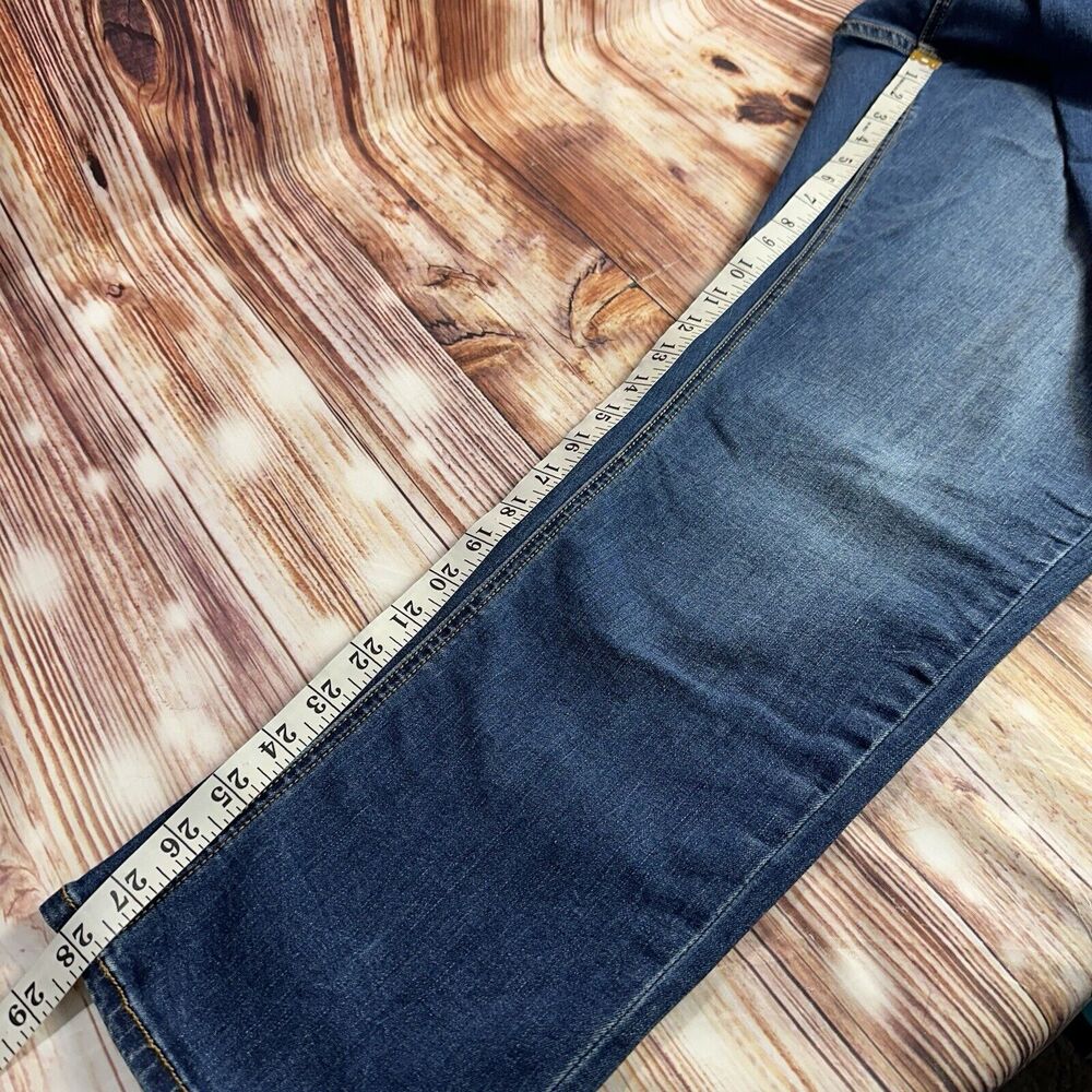 Vigoss THOMPSON TOMBOY Size 20W High Rise Ankle Straight Jeans Denim Pants 38x28 - Picture 8 of 12